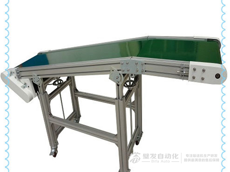 機械手配套帶平臺斜坡輸送線 機械手配套帶平臺斜坡輸送線