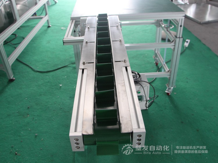 銜接工作桌小型非標皮帶輸送機