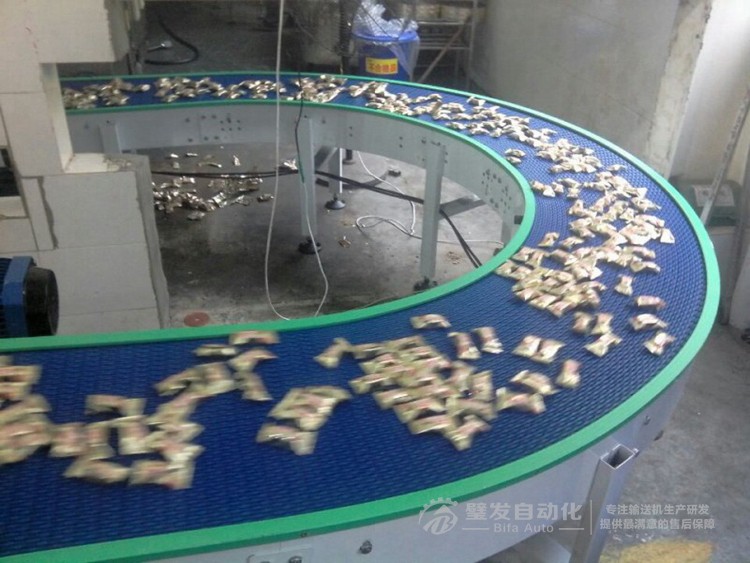 U型轉彎網帶輸送機